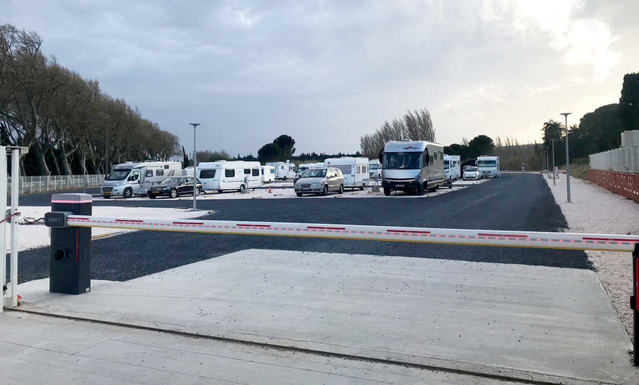 Aire de camping-car - Camping International du Roussillon
